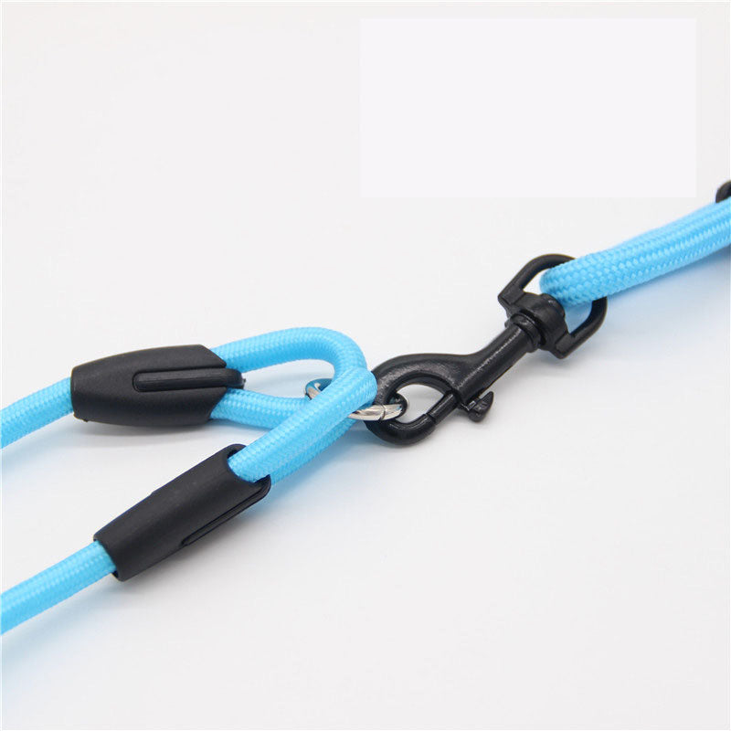Double Dog Leash Coupler – No-Tangle Nylon Lead for Small Dogs Like Chihuahuas