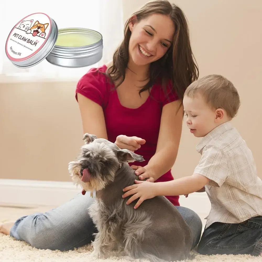 Paw Balm for Cats & Dogs – 50g Protective Cream for Paws & Nose | Moisturizer for Cracked Feet, Dry Skin & Pet Care Relief