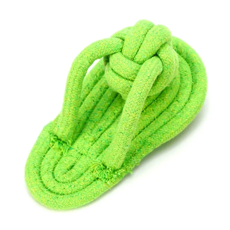 Dog Rope Toy with Ball – Small Dog Chew & Teeth Cleaning Toy, Interactive Puppy Training Play Toy