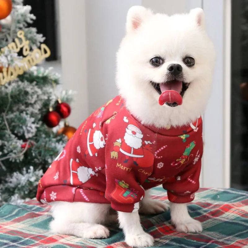 Christmas Dog Sweater – Warm Pullover for Small & Medium Dogs & Cats