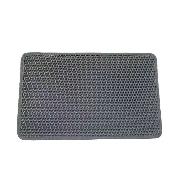 Double-Layer Waterproof Cat Litter Mat – Non-Slip, Washable Trap Pad with Bonus Gift