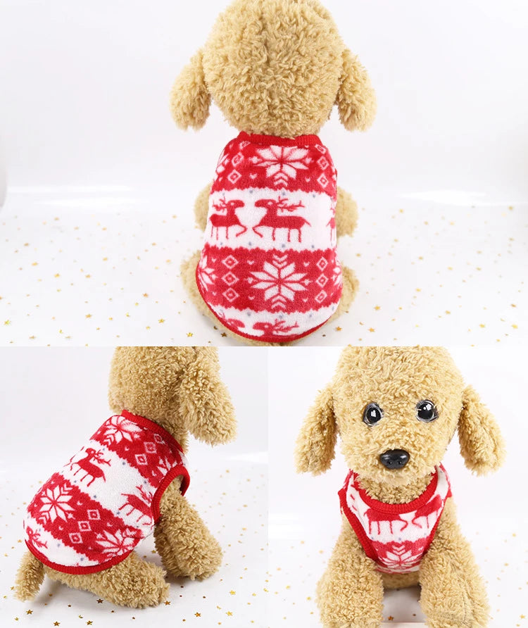Soft Fleece Winter Dog Coat – Warm Jacket for Small & Medium Dogs and Cats