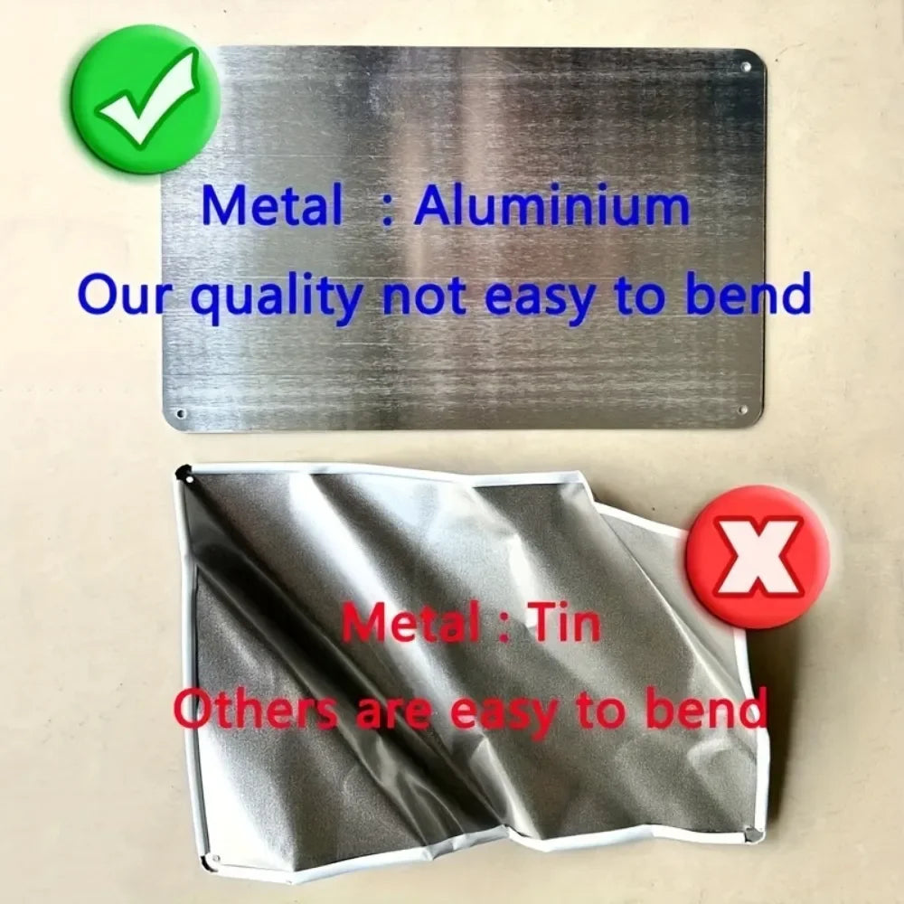 šā𦺠"WARNING DOG IN YARD" ā Durable Aluminum Metal Sign