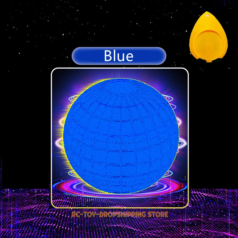 Flyorb Magic Flying Ball – Boomerang Drone Spinner with LED Lights | Hover Orb Toy for Kids, Teens & Family Fun
