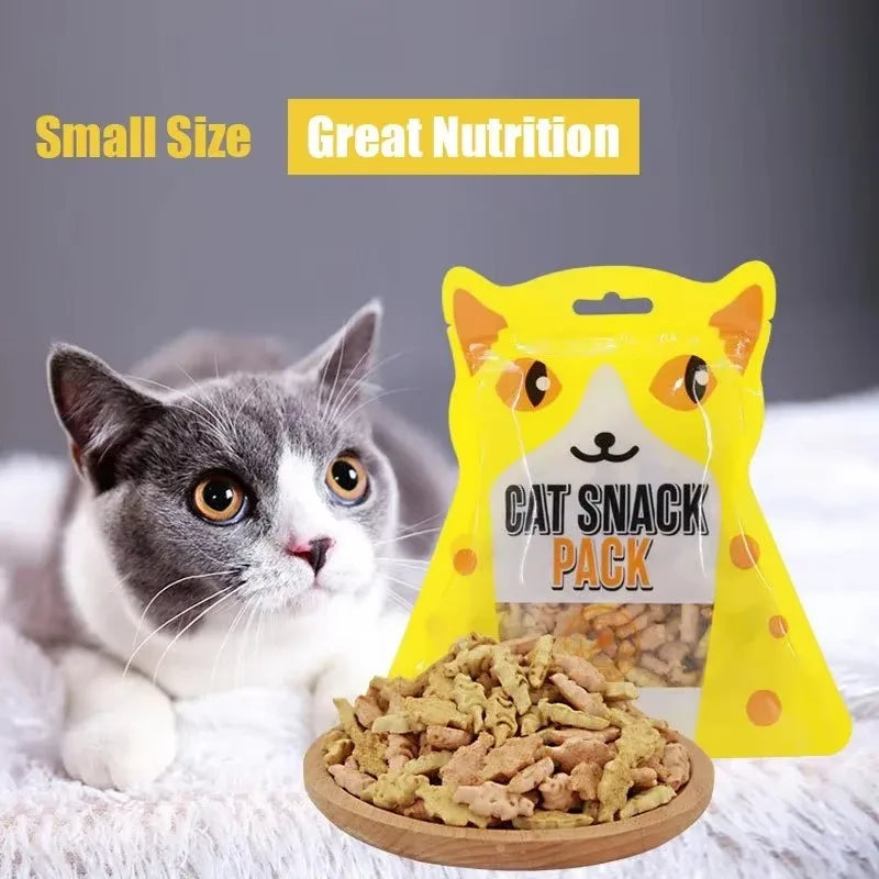 Crispy Cat Biscuits – Salmon, Chicken & Tuna Variety with Catnip