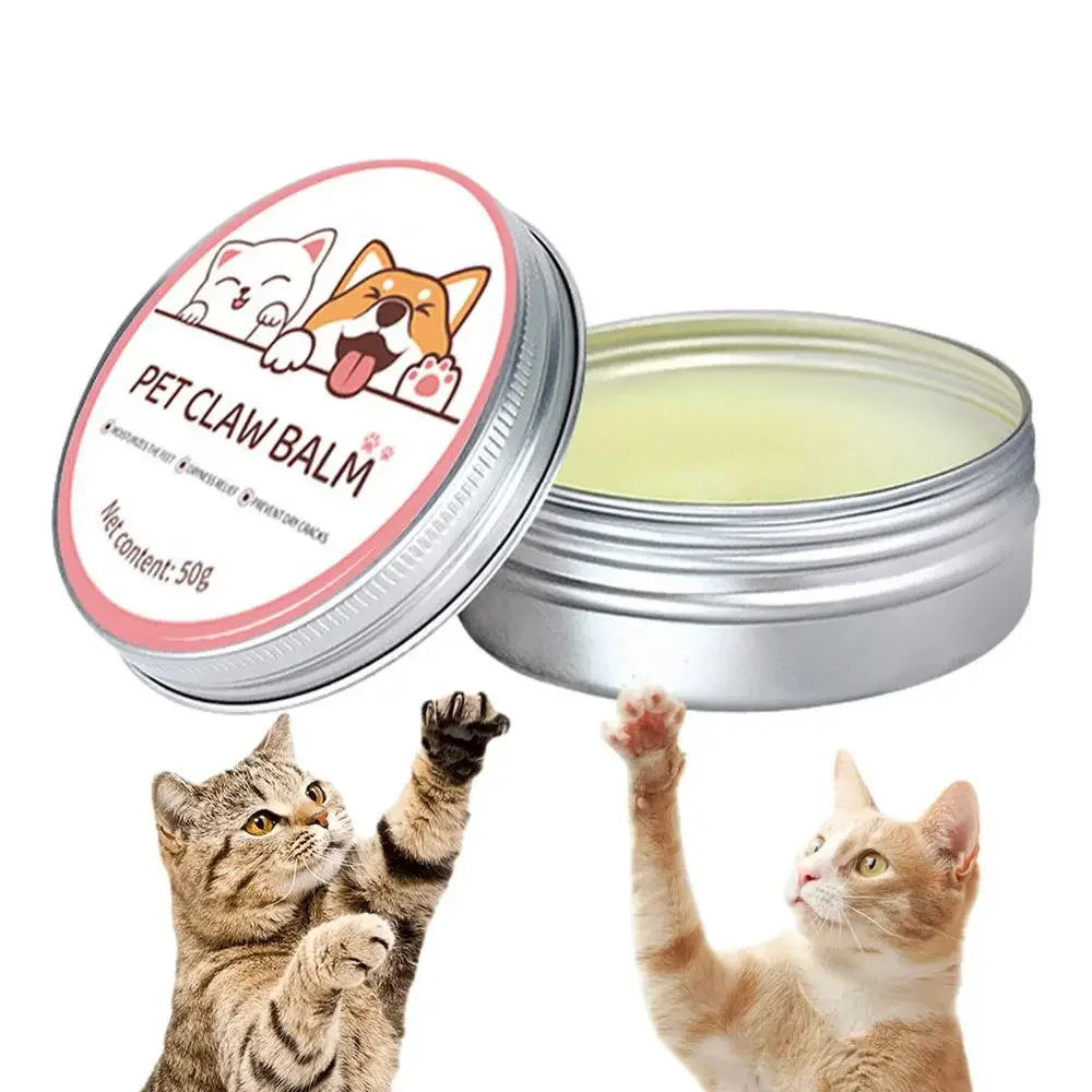 Paw Balm for Cats & Dogs – 50g Protective Cream for Paws & Nose | Moisturizer for Cracked Feet, Dry Skin & Pet Care Relief