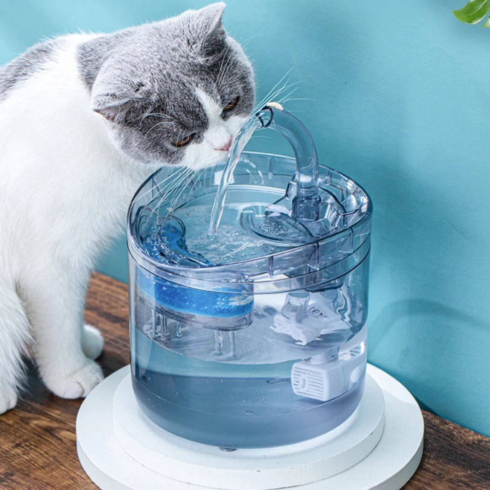 Pet Fountain Replacement Filter with Pump Cleaning Tool – Activated Carbon Filters for Fresh, Clean Pet Water