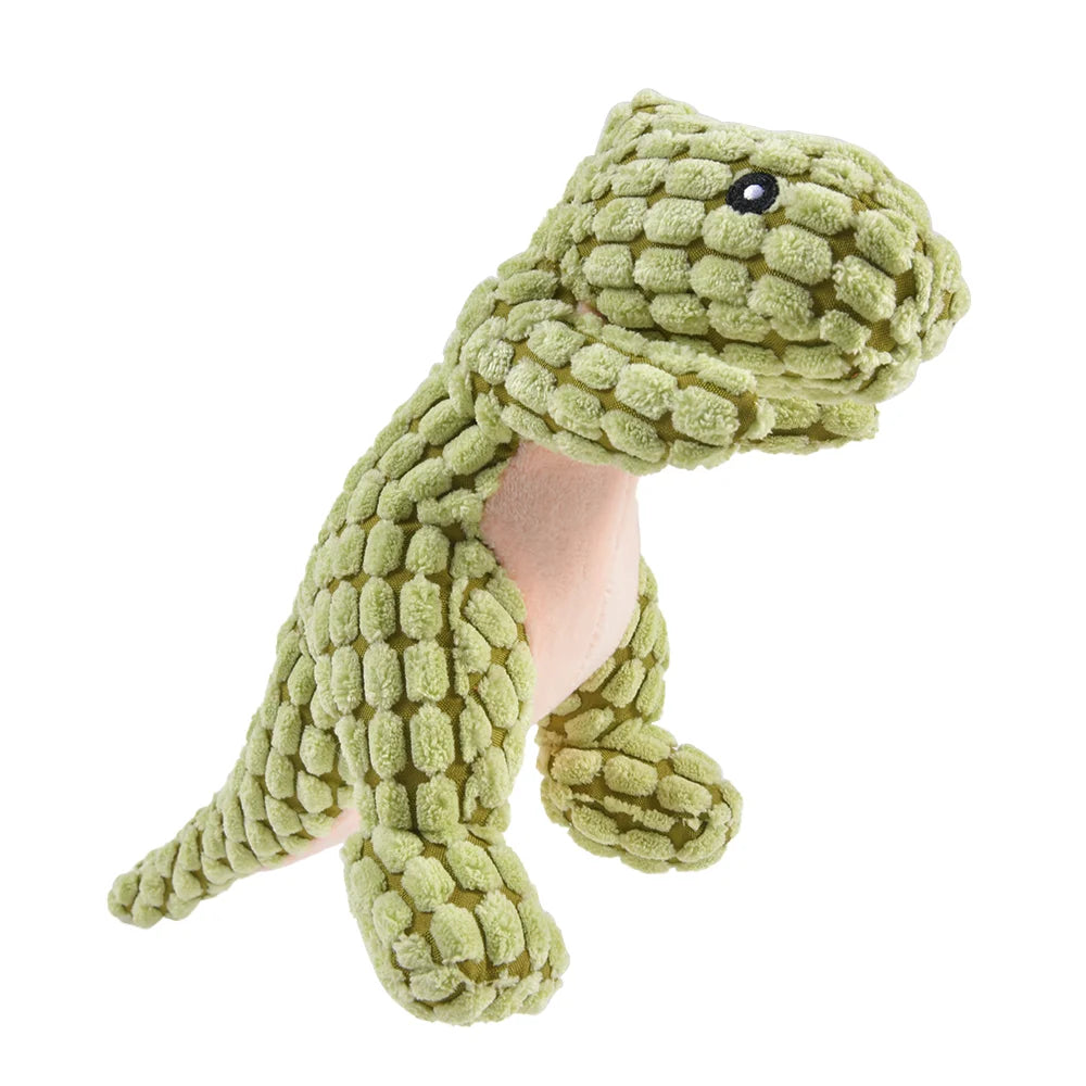 Plush Dinosaur Toy for Cats & Small Dogs – Interactive Chew Toy for Gentle Play & Comfort