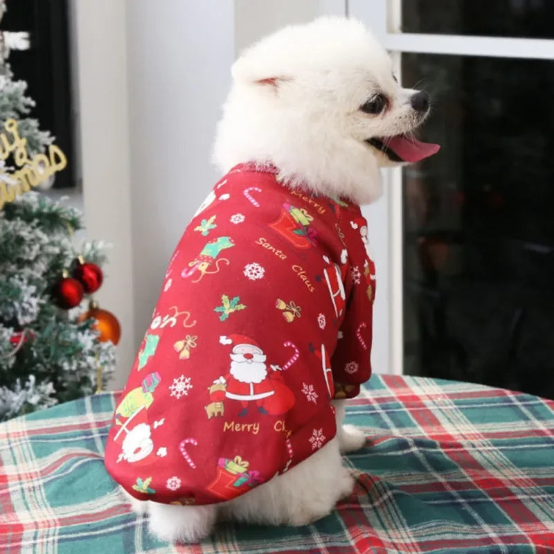 Christmas Dog Sweater – Warm Pullover for Small & Medium Dogs & Cats