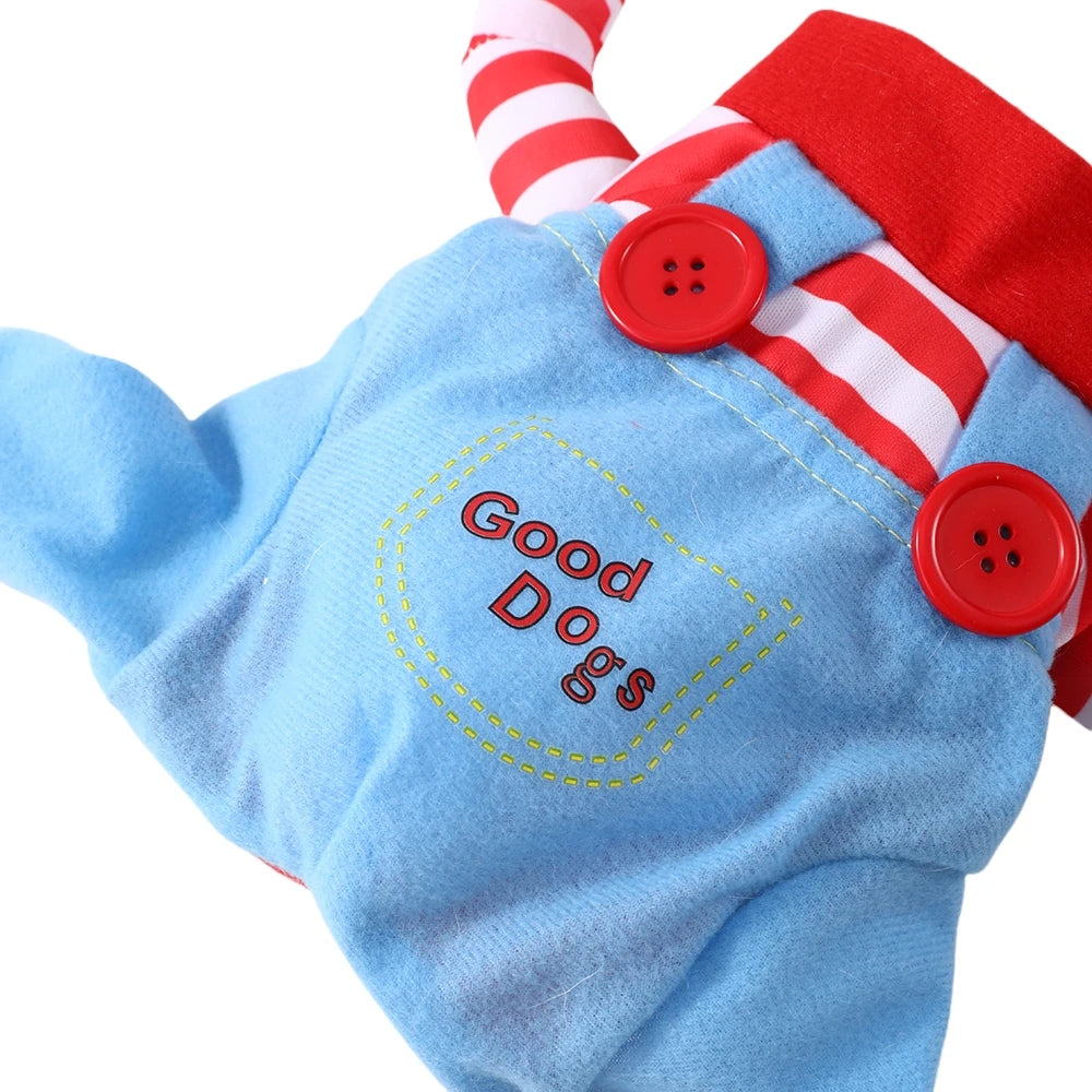 Christmas Pet Costume – Funny Holiday Cosplay Outfit for Dogs & Cats