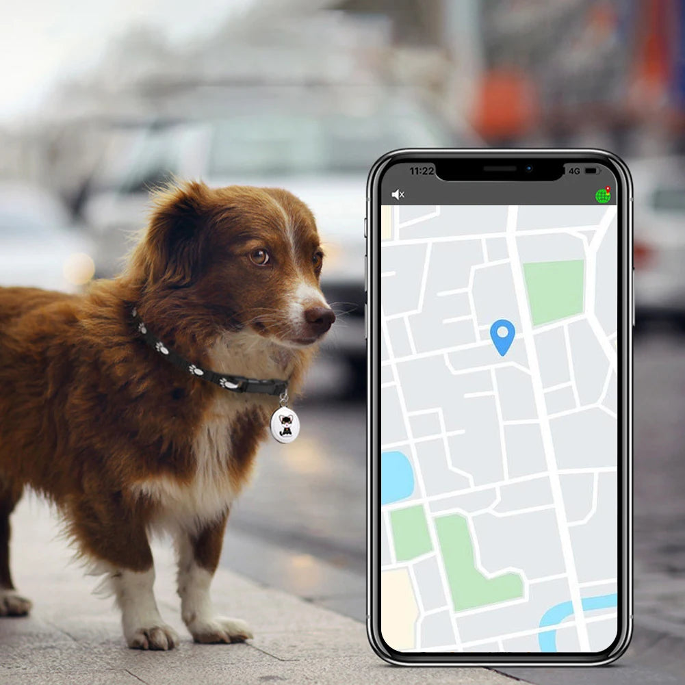 Smart Waterproof GPS Tracker – Real-Time Global Locator for Pets, Kids, Keys & Luggage