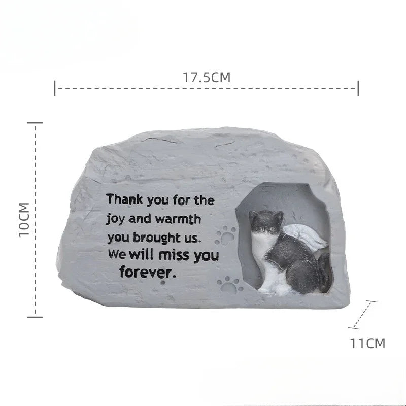 Resin Pet Urn – Sealed Moisture-Proof Memorial Box for Dog & Cat Hair, Ashes, or Keepsakes