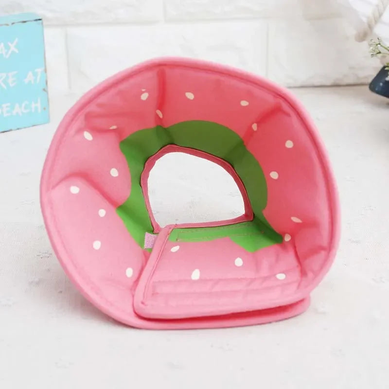 Adjustable Soft Recovery Collar for Dogs & Cats – Lightweight Elizabethan Cone