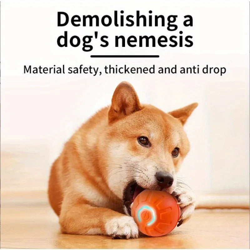 Gravity Smart Jumping Ball – USB Rechargeable Pet Toy for Cats & Dog