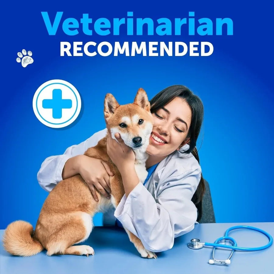 Dog Allergy Relief Chews – Omega-3 Fish Oil Formula for Itchy Skin, Hot Spots & Seasonal Allergies