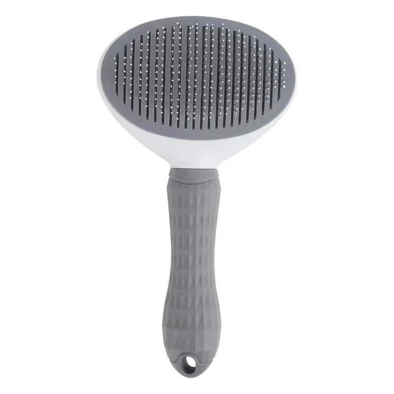 Self-Cleaning Pet Grooming Brush – Hair Remover & Dematting Tool for Dogs and Cats