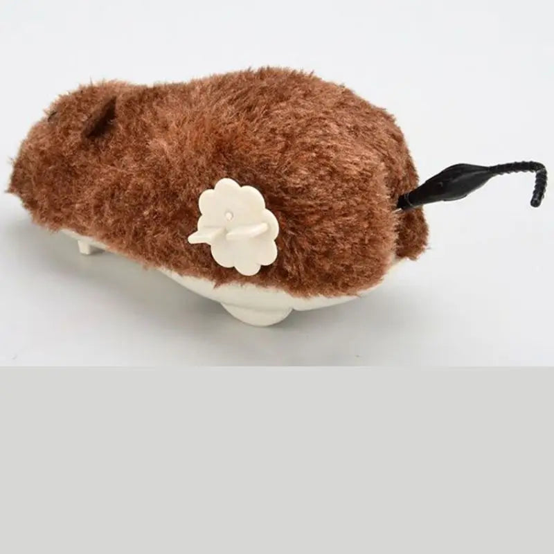 1Pc Lifelike Plush Running Mouse Toy – Interactive Moving Rat Toy for Cats, Dogs & Kids (Random Color)