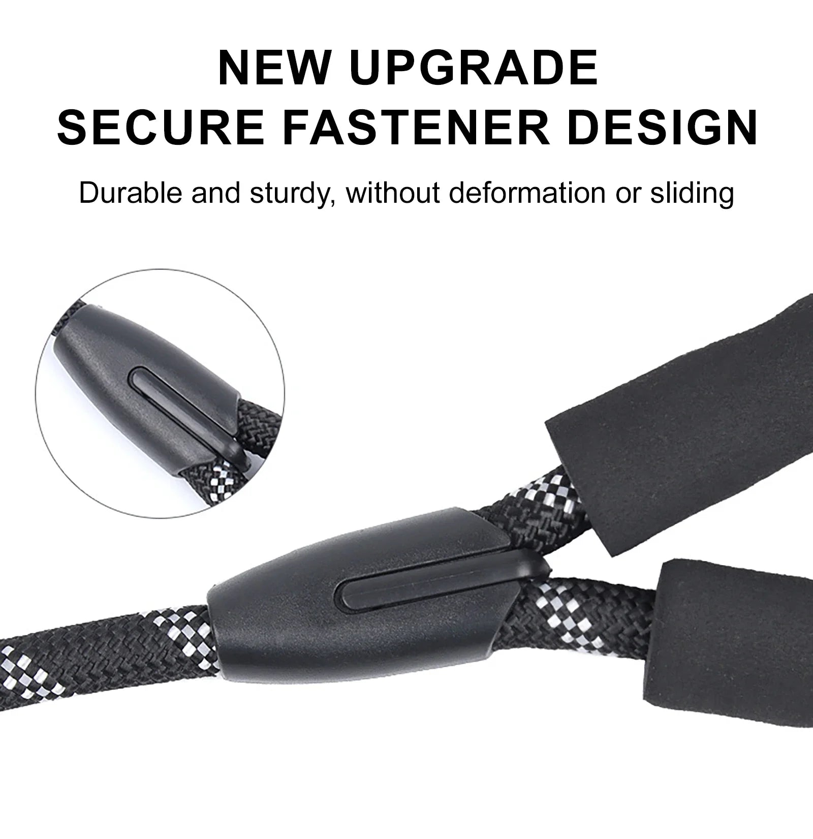 1.5m Reflective Nylon Dog Leash – Strong, Comfortable, and Safe for All Dog Sizes
