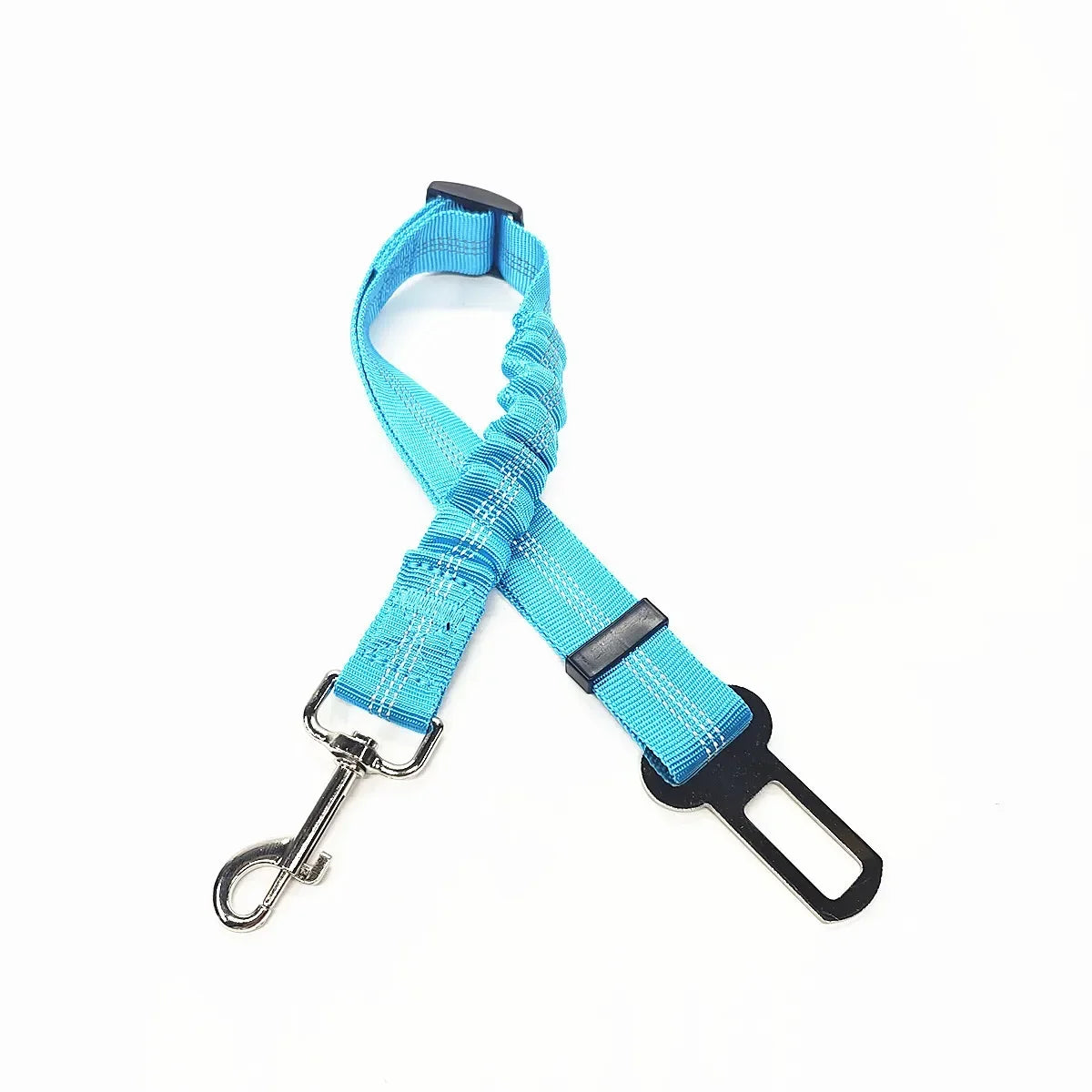 Adjustable Pet Car Seat Belt – Safety Harness Clip for Dogs & Cats in Vehicles