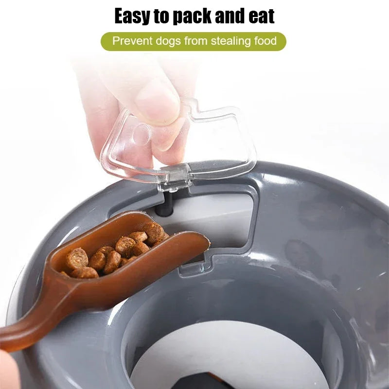 Interactive Pet Tennis Ball Launcher – Food Reward Machine & Training Toy for Dogs and Cats