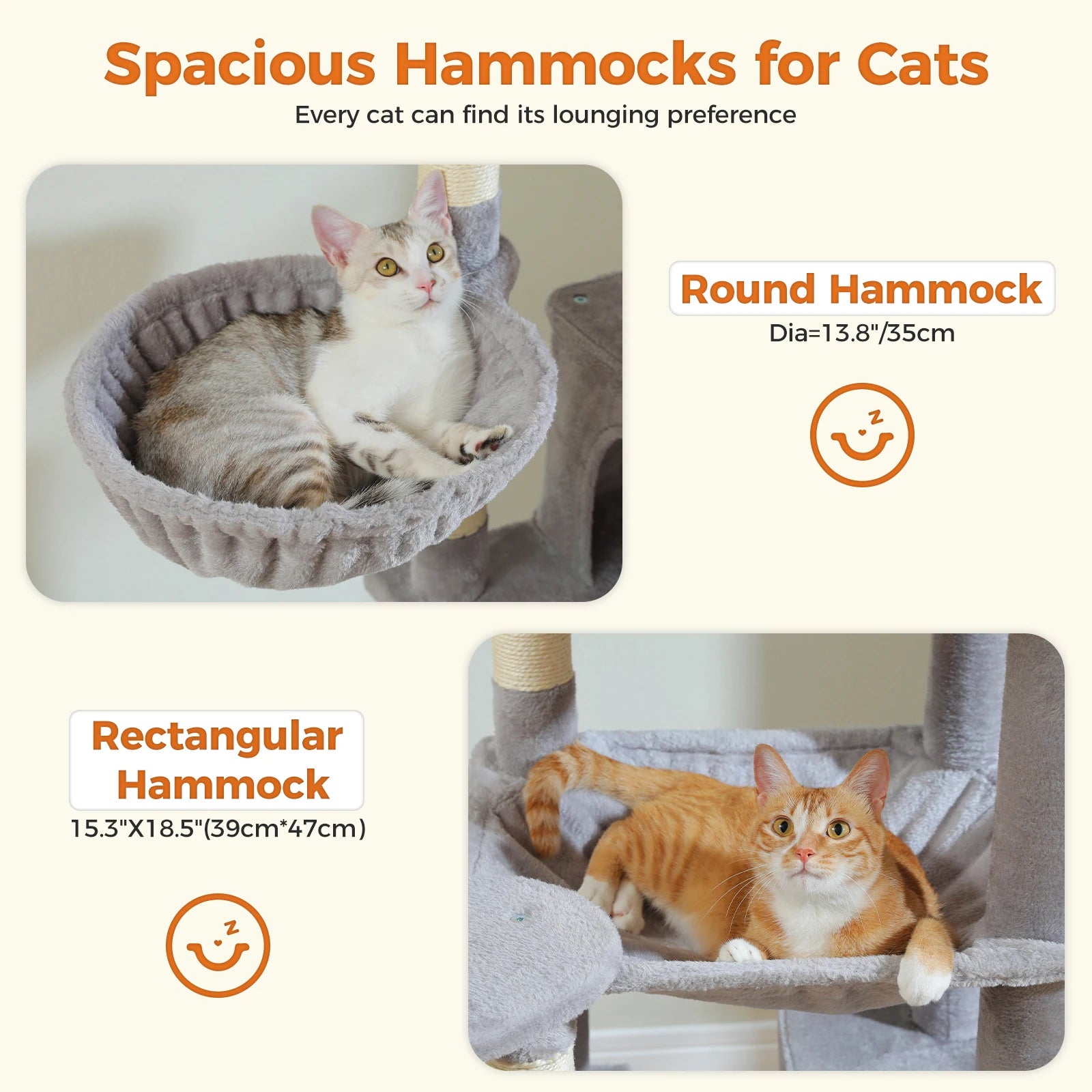 Large Multi-Level Cat Tree Tower – Tall Plush Indoor Cat Condo with Scratching Posts, Perches, Caves & Boards