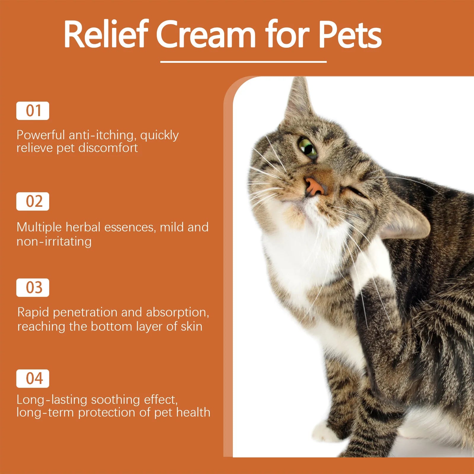 Yegbong Pet Skin Care Cream – Soothing Relief for Itching, Warts, and Ringworm
