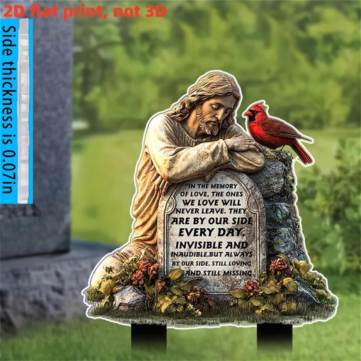 Personalized Pet Memorial Stone – Engraved Garden Marker & Outdoor Graveyard Tribute Sign