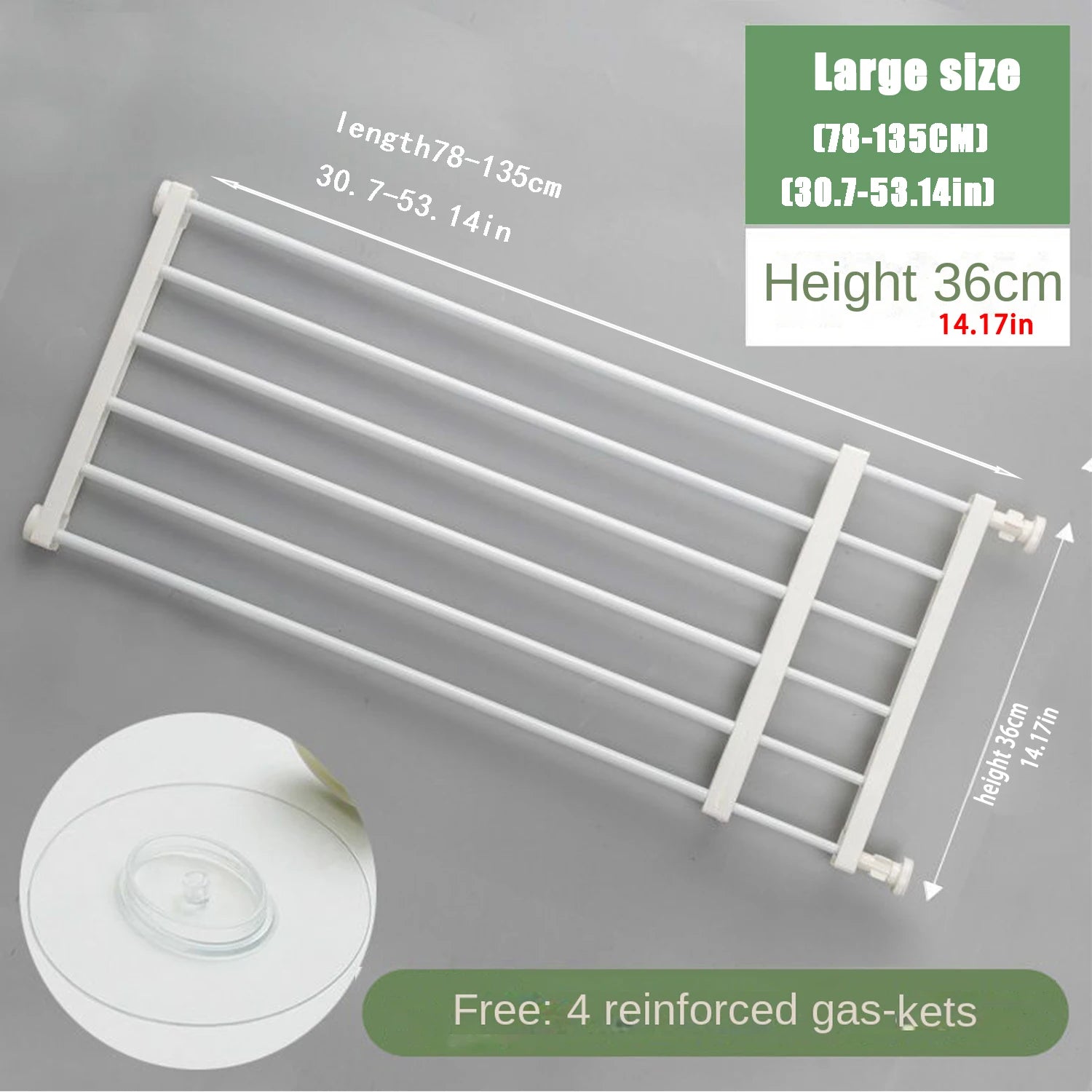 Pet Fence Barrier Gate – Indoor Safety Mesh for Small & Medium Dogs and Cats