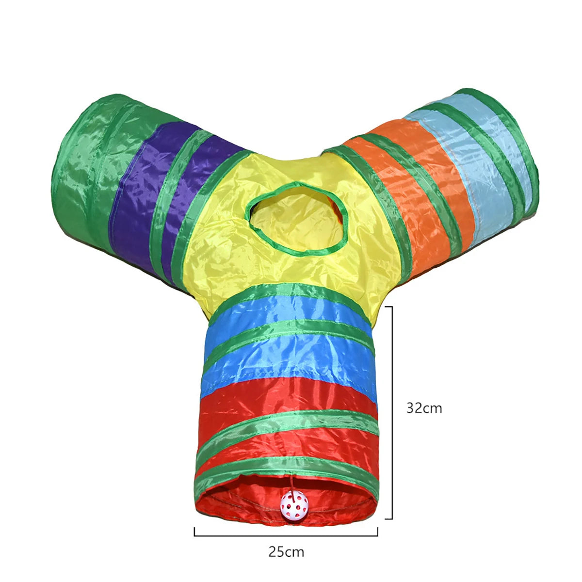 Foldable Cat Tunnel Tube – Interactive Fun Toy for Cats, Kittens & Small Pets