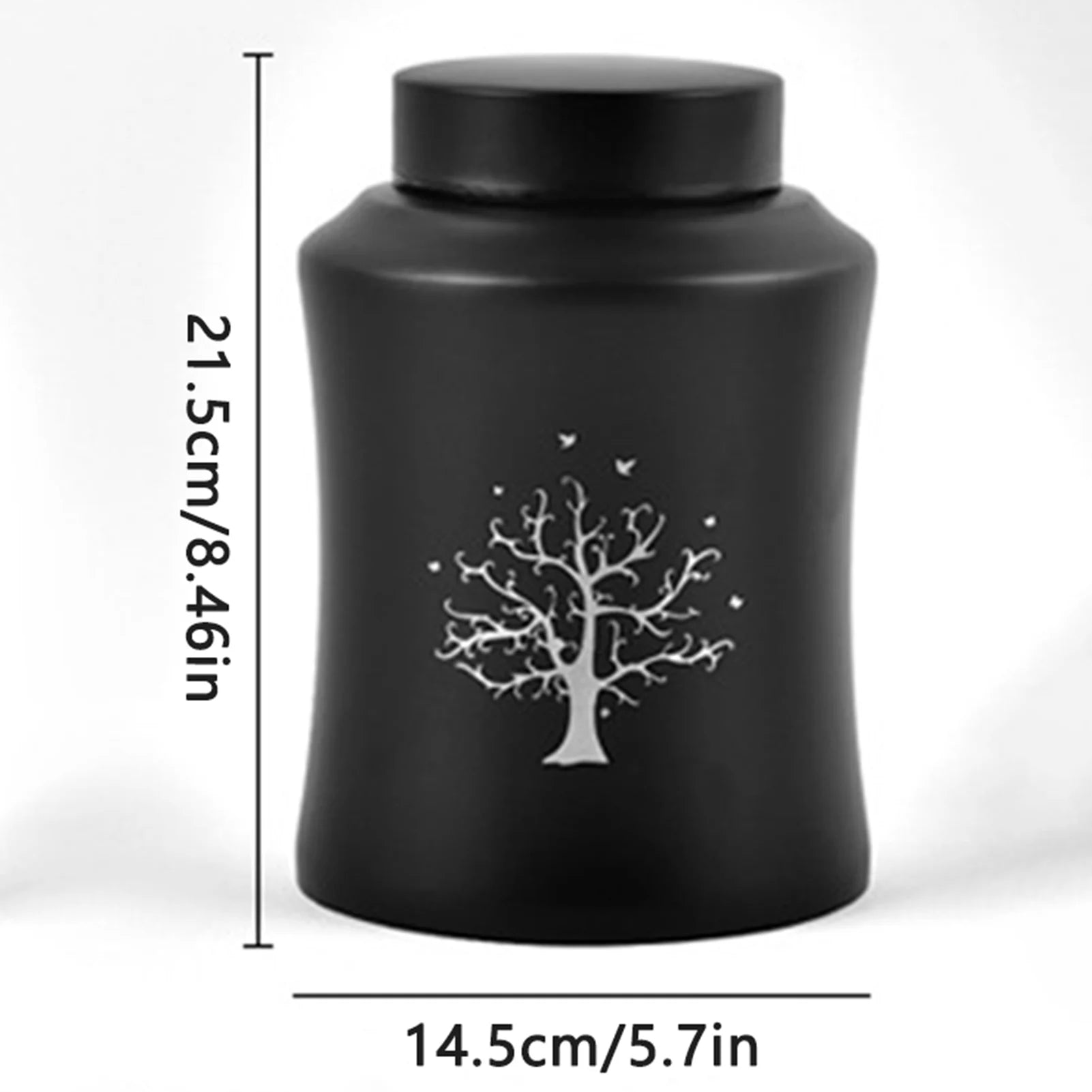 Stainless Steel Pet Memorial Urn – Cremation Ashes Keepsake for Cats & Dogs, Memorial Gift for Beloved Pets