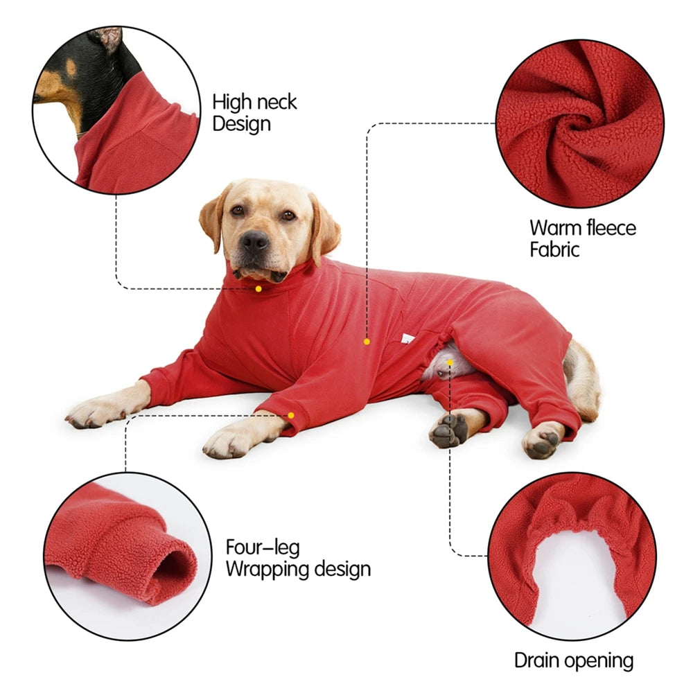 Tight-Fit Pet Pajamas – 4-Legged Anxiety-Relief Romper for Cats & Dogs