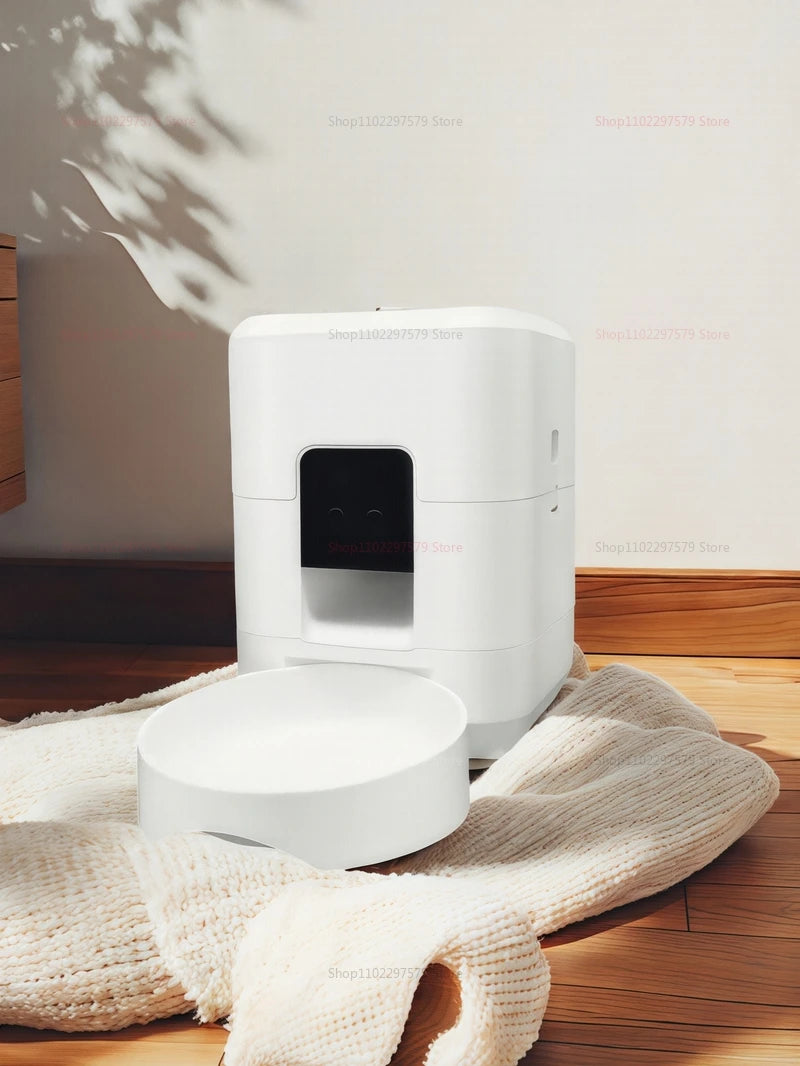Smart Pet Feeder 2L Automatic WiFi Enabled Cat & Dog Food Dispenser – App Control Auto Feeding System