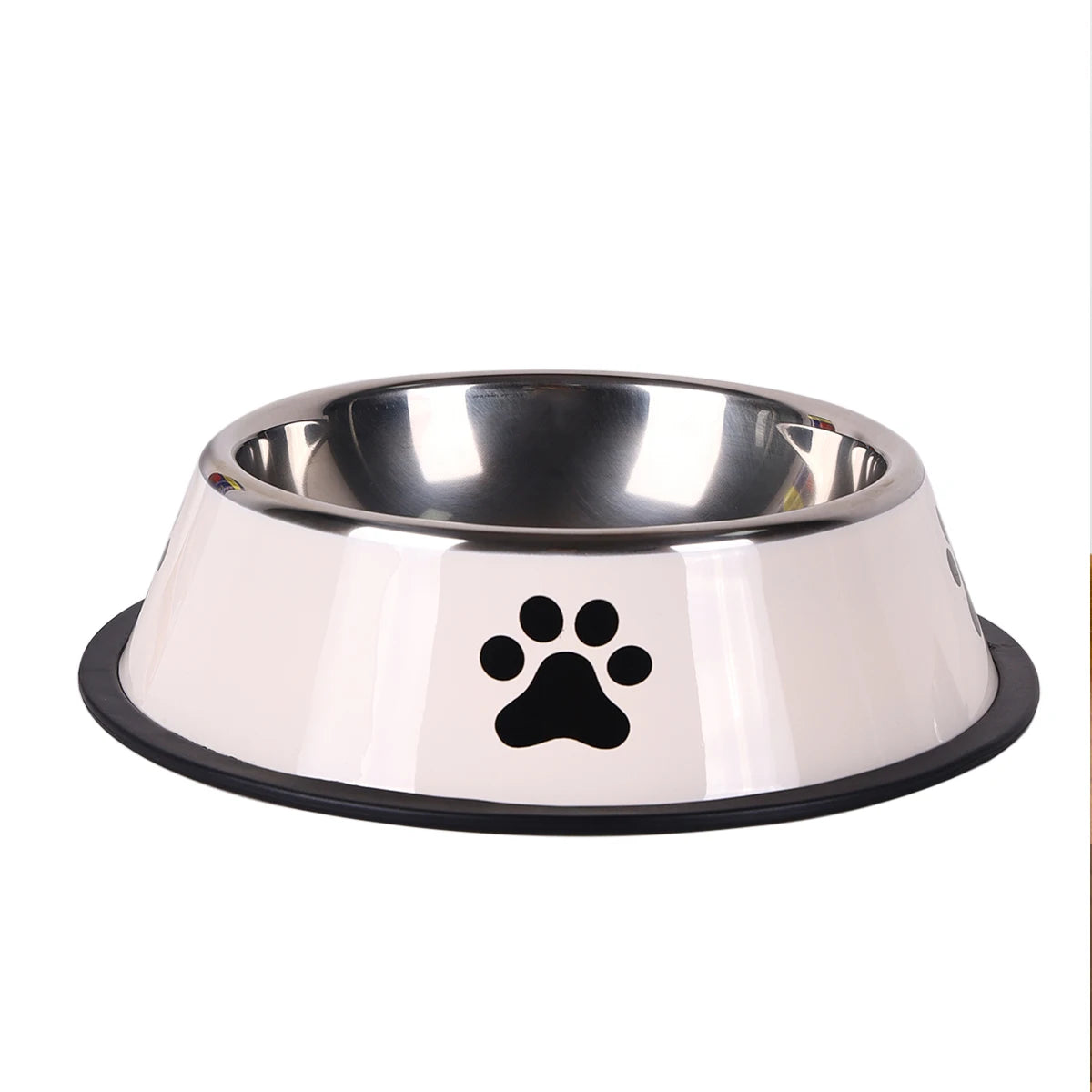 Stainless Steel Pet Bowl – Durable Anti-Fall Food & Water Bowl for Cats & Dogs