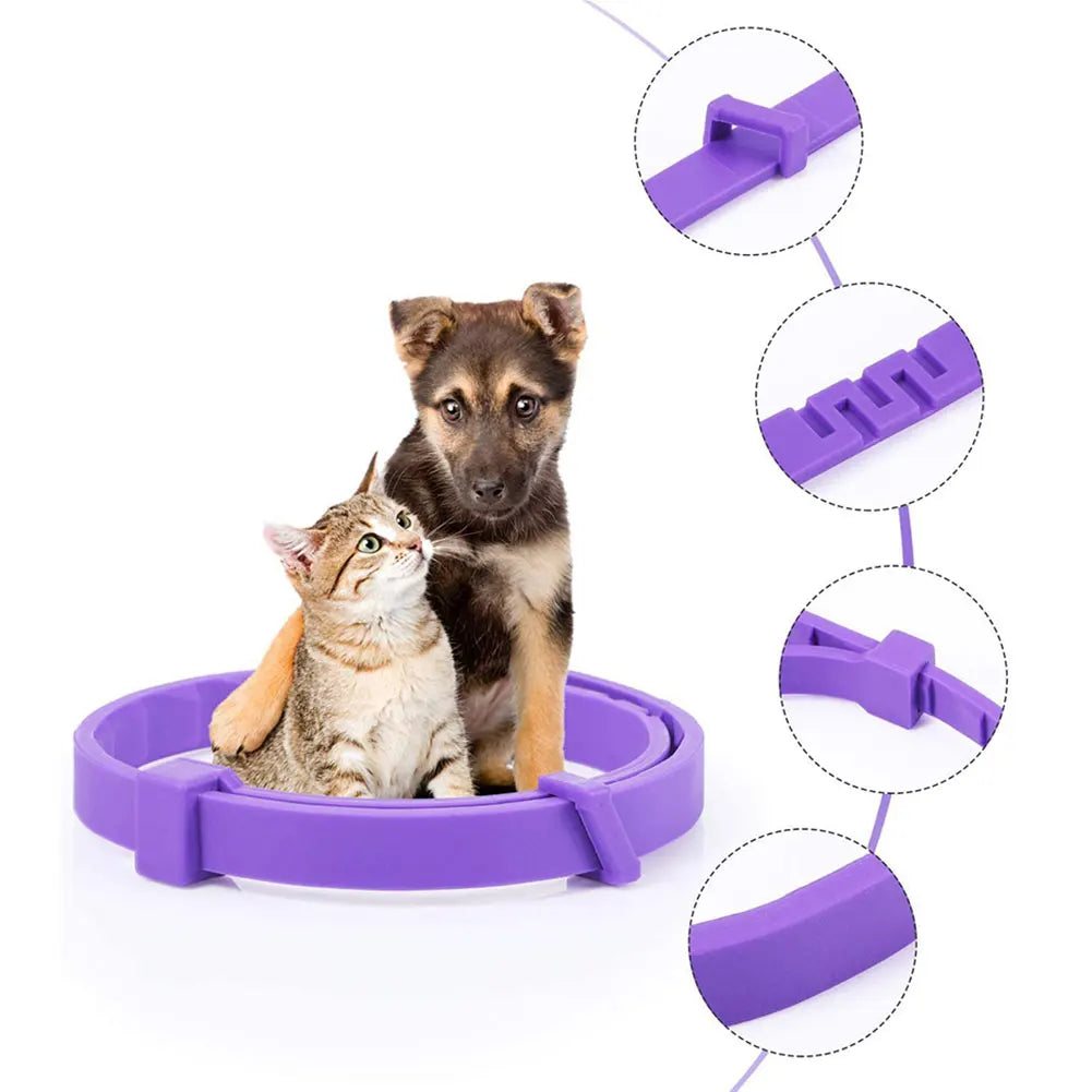 3/4 Pack Pet Calming Collars – Natural Anxiety Relief for Cats & Dogs