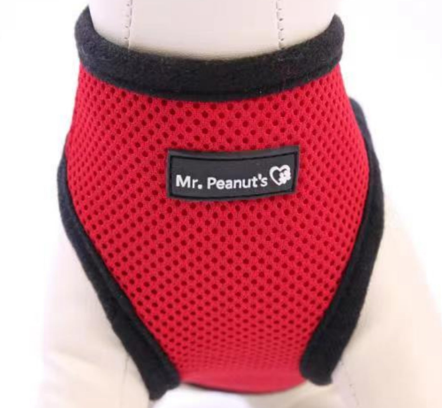 Mr. Peanut's PetTrek Soft Mesh Pet Harness with Matching Leash – Adjustable, Breathable, Choke-Free