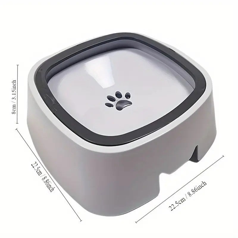 Spill-Proof Dog Water Bowl with Non-Slip Silicone Base & Floating Filter – Collapsible Travel Pet Dispenser for Indoor & Outdoor Use