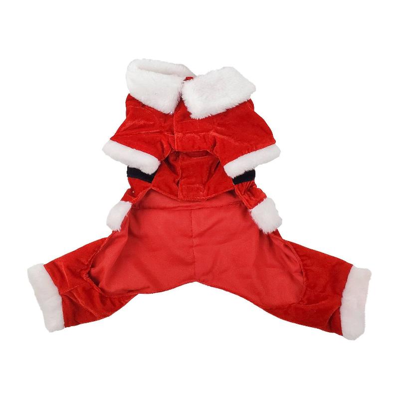 Santa Pet Suit with Santa Hat