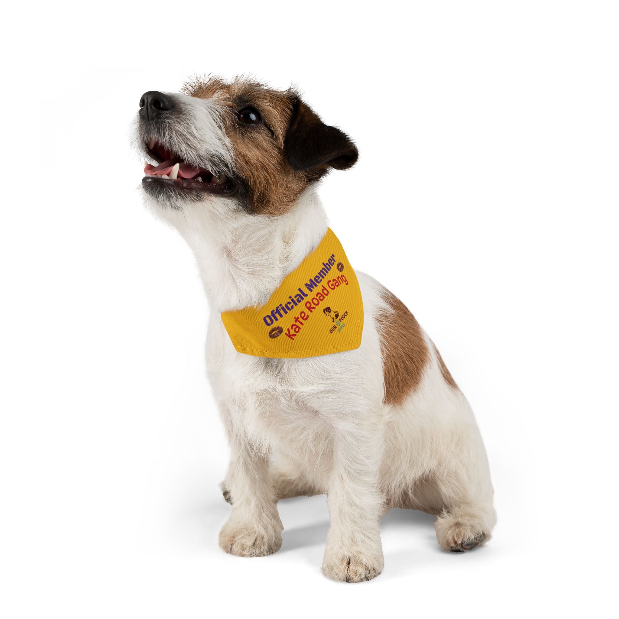 Pet Bandana Collar - Mischievous Dog Gang Design