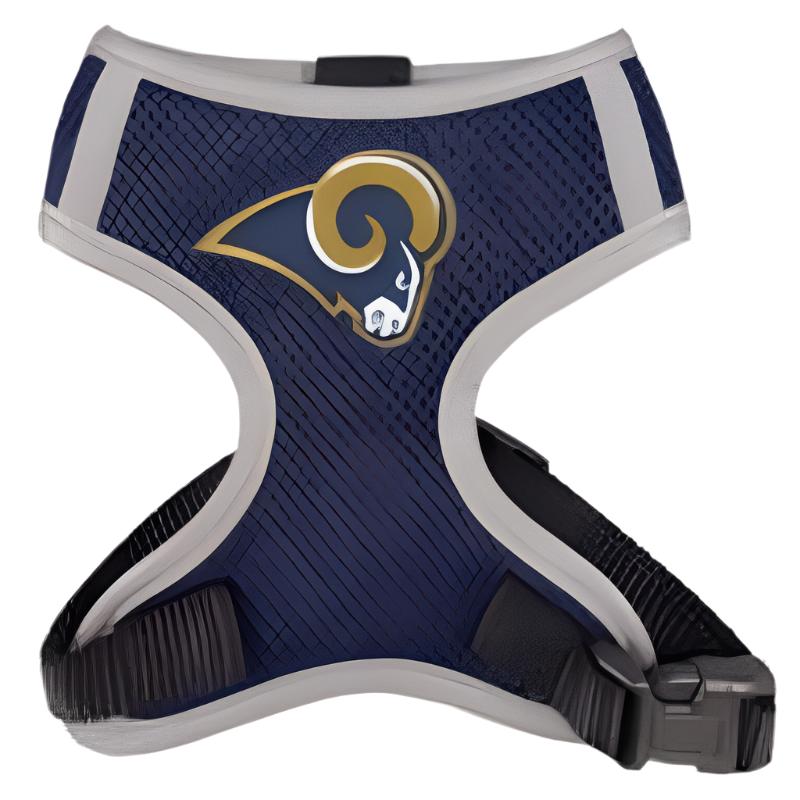 LA Rams Dog Harness Vest