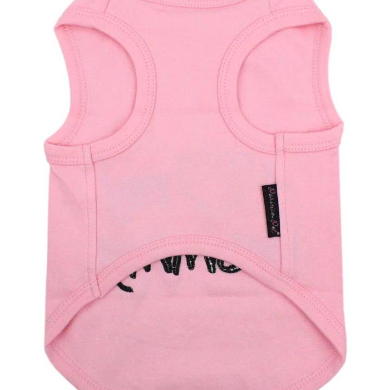 I Love My Mommy Pink Dog Tee