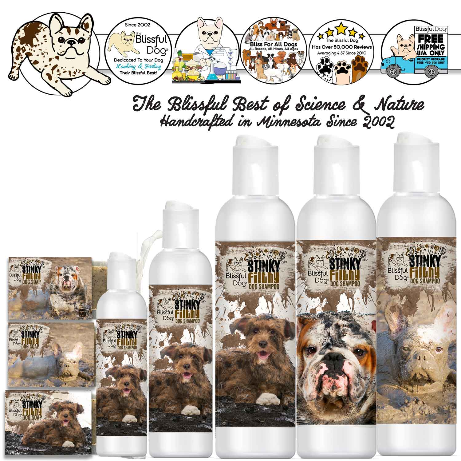 Stinky Filthy Dog Shampoo & Soap