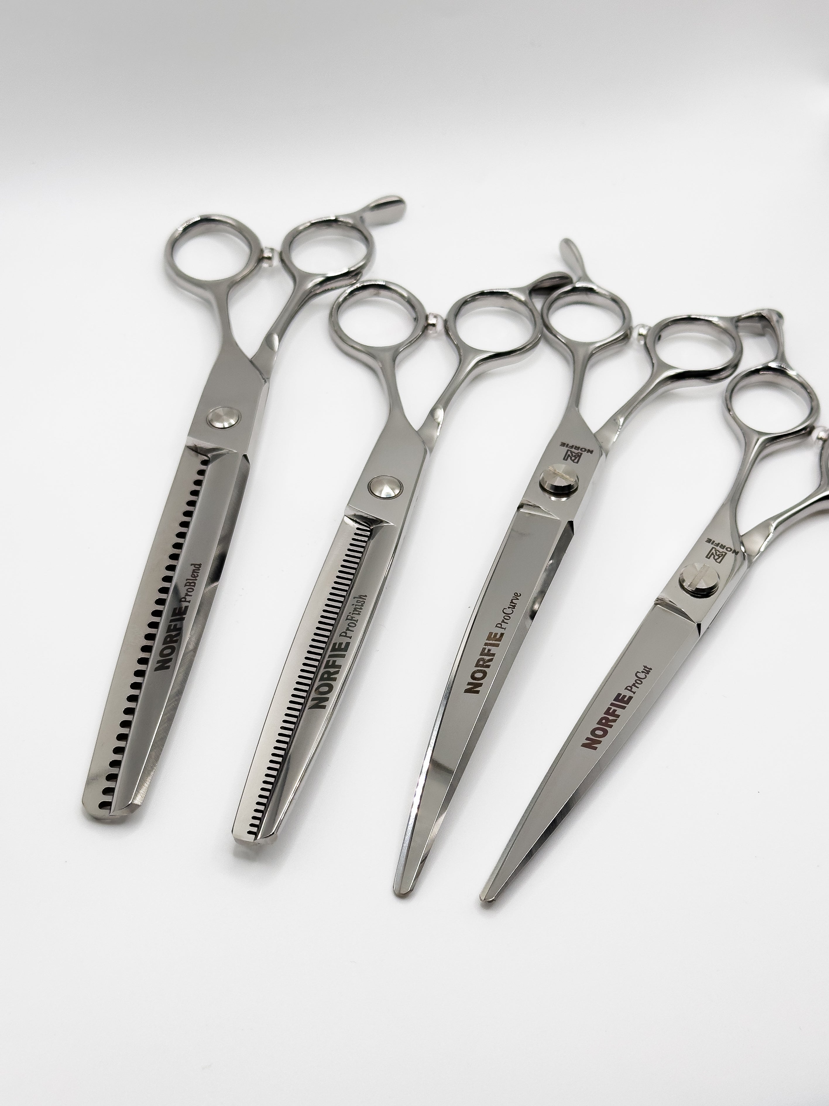 Norfie Pro Series 4-Piece VG10 Grooming Shear Set