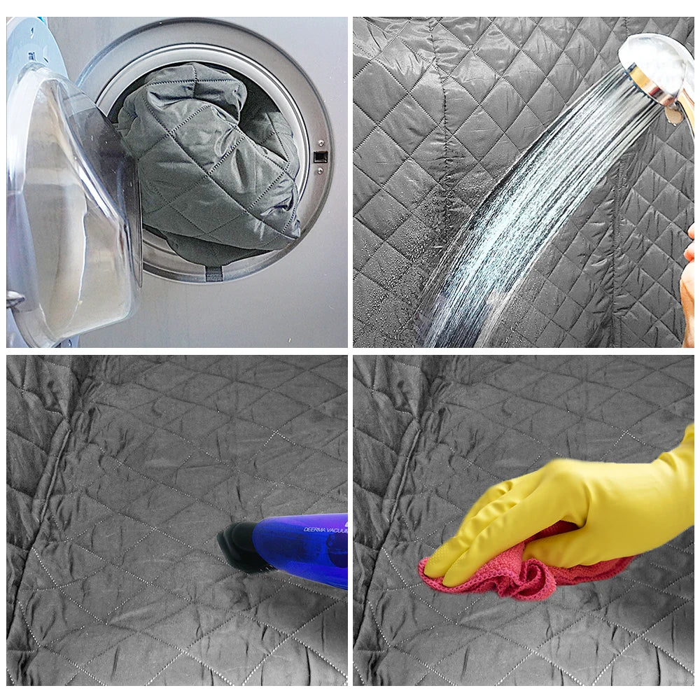 PETRAVEL Dog Car Seat Cover – Waterproof Rear Seat Hammock Protector | Pet Travel Safety Carrier Mat for Dogs