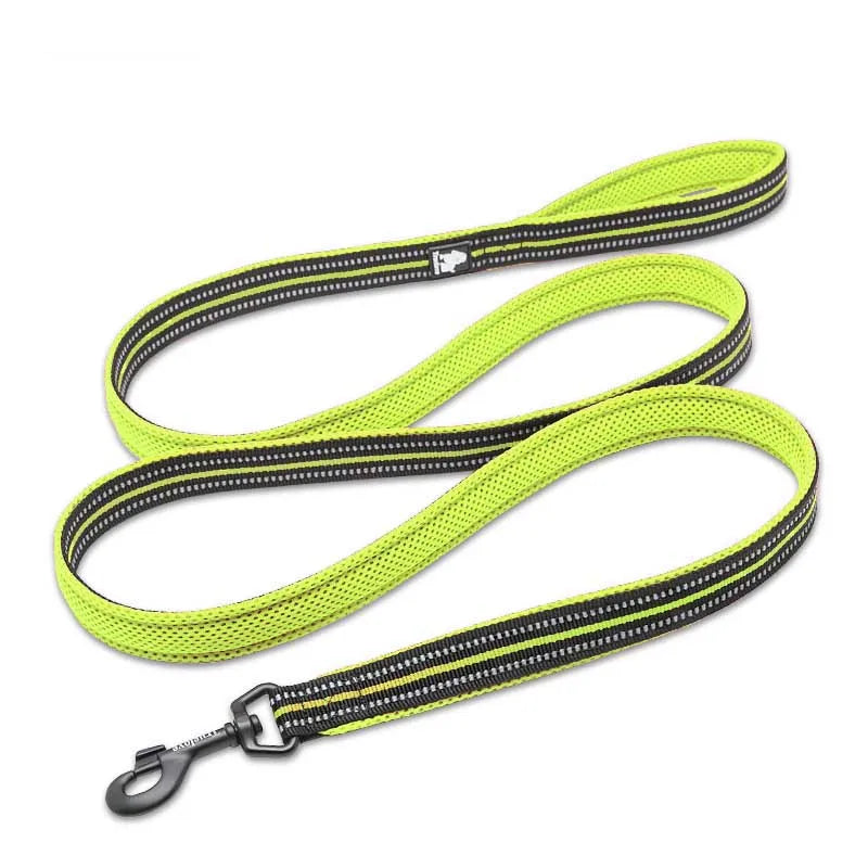 Truelove Mesh Nylon Dog Leash – Double Thickness Reflective Training Lead 200cm
