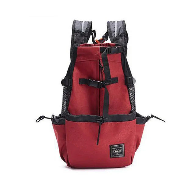 Hiking Pet Dog Carrier Travel Backpack – Breathable Outdoor Pet Bag for Dogs & Cats