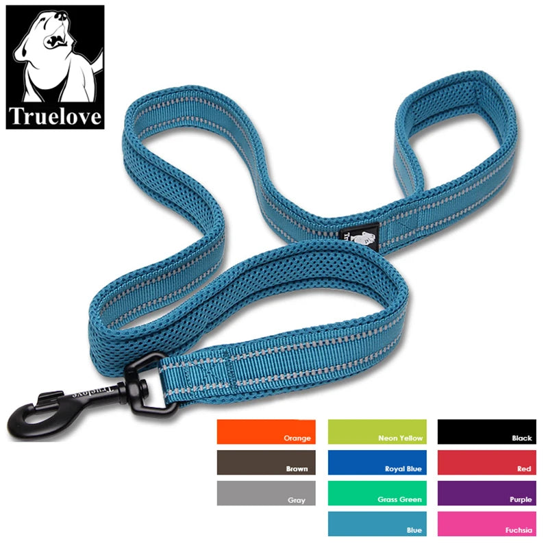 Truelove TLL2111 Soft Reflective Nylon Pet Leash – 110cm Walking & Training Lead for Dogs & Cats
