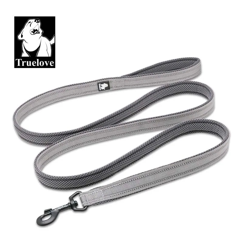 Truelove Mesh Nylon Dog Leash – Double Thickness Reflective Training Lead 200cm