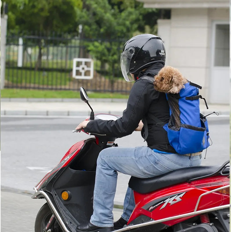 Hiking Pet Dog Carrier Travel Backpack – Breathable Outdoor Pet Bag for Dogs & Cats