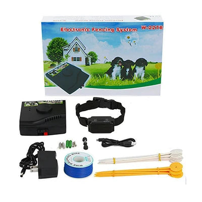 W-227B In-Ground Electric Dog Fence – Rechargeable Pet Containment & Training System