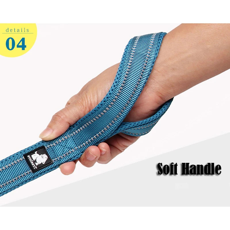 Truelove TLL2111 Soft Reflective Nylon Pet Leash – 110cm Walking & Training Lead for Dogs & Cats